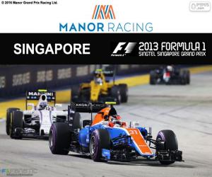 Puzzle Esteban Ocon, Grand Prix της Σιγκαπούρης 2016
